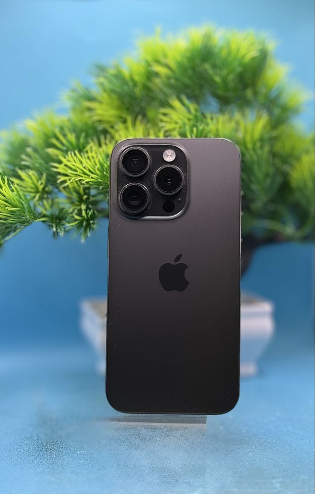 Apple iPhone 15 Pro, 128GB, 5G, Black Titanium