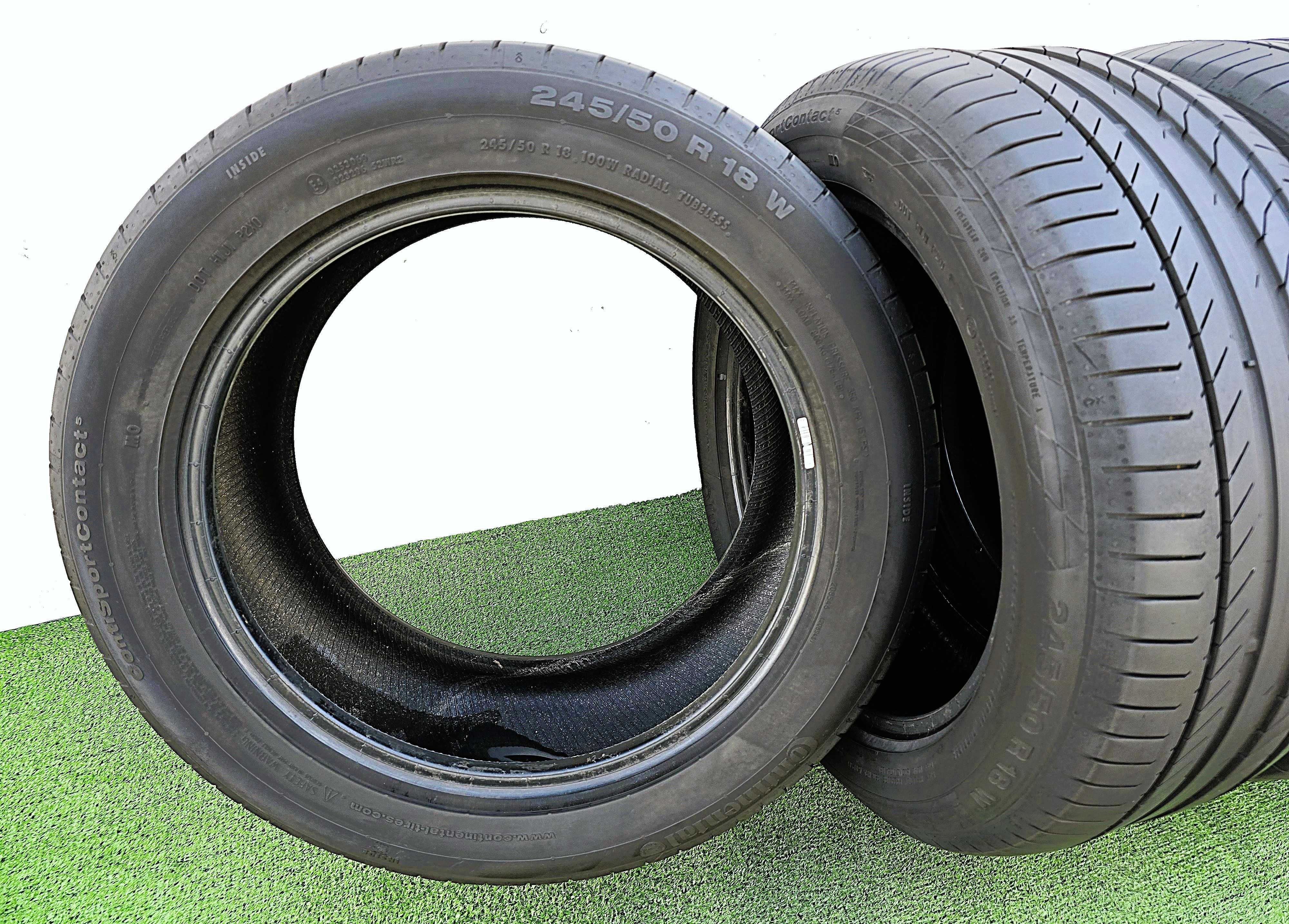 4бр. 245/50/18 CONTINENTAL SportContact 5- летни