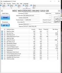 HDD SATA 320GB Western Digital WD pentru PC