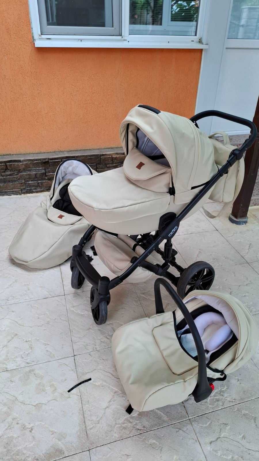 Бебешка количка 3в1 Dada Paradiso MAX500
