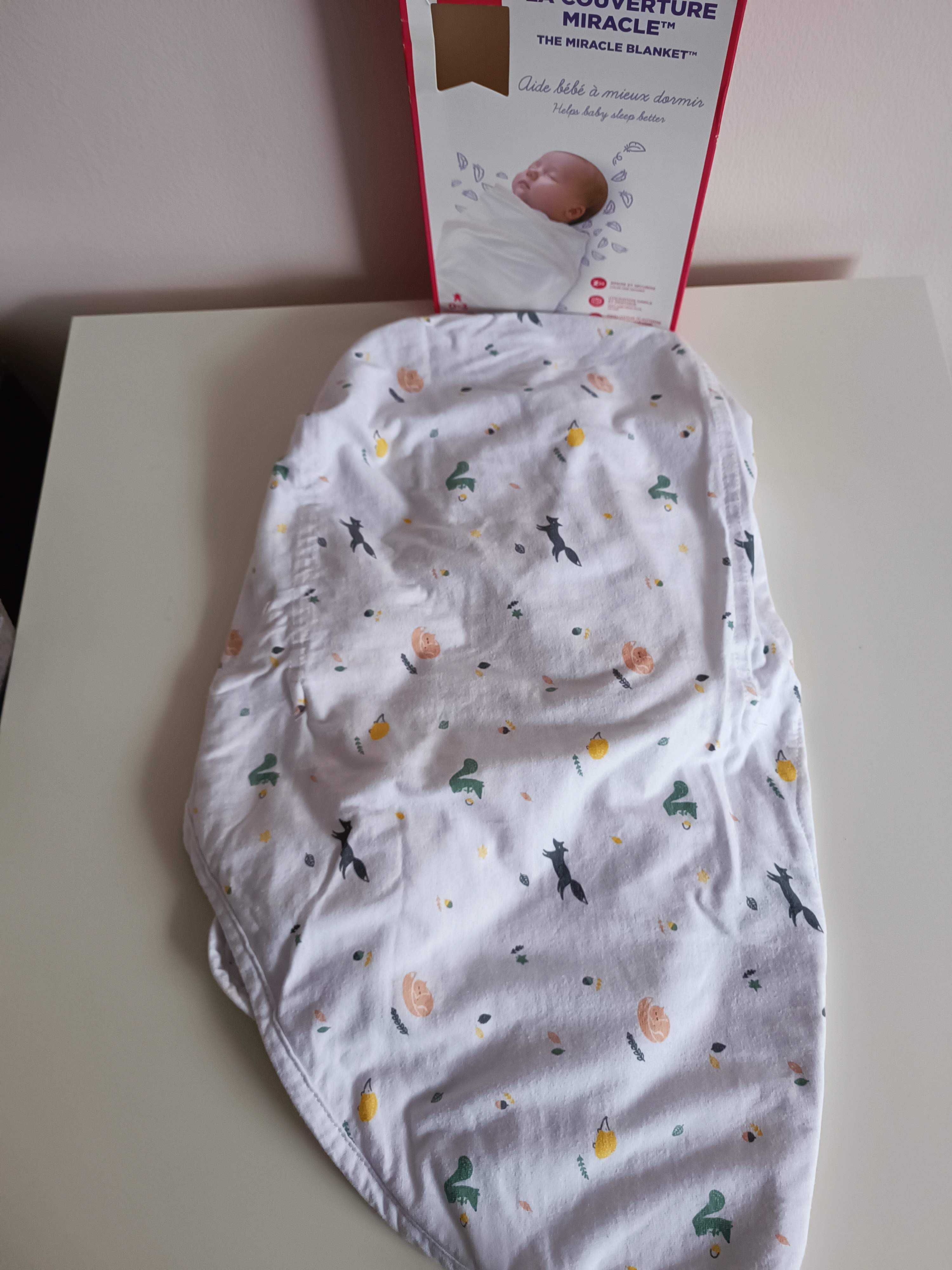 Red Castle Miracle Blanket – Пелена за повиване (100% памук] с лисички