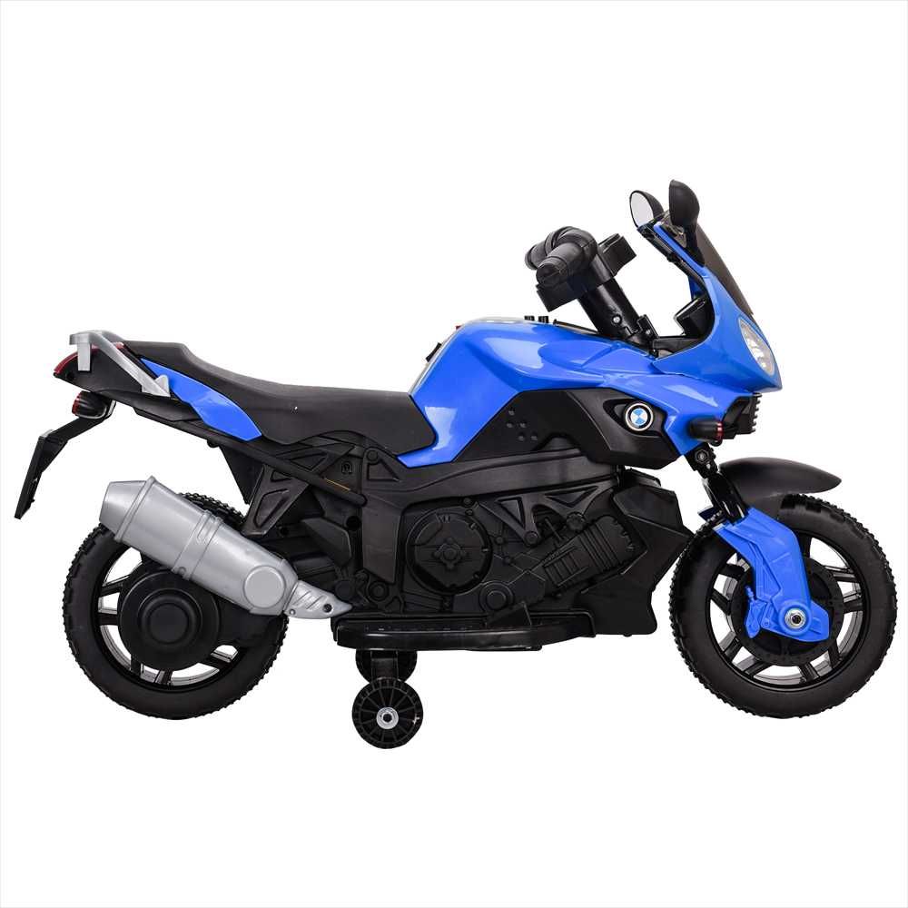 Motocicleta electrica  Kinderauto BJ917 35W 6V, culoare Albastru