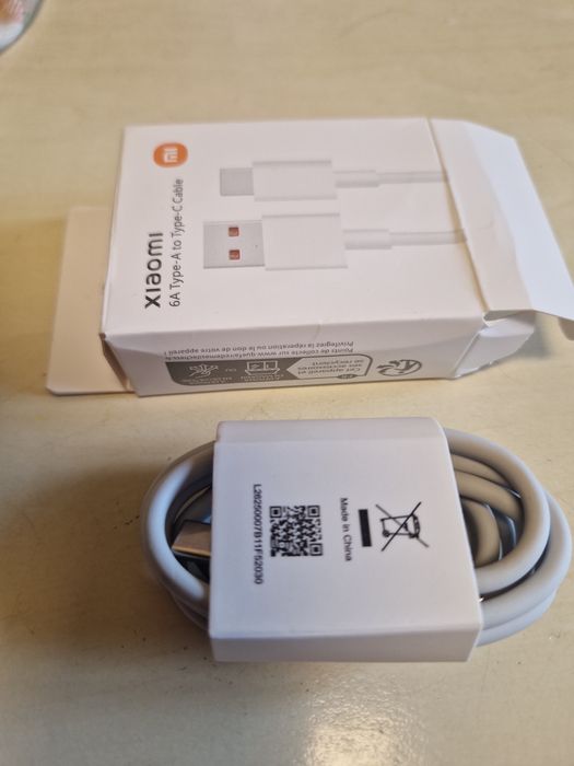 Cablu original Xiaomi 6A Tip A la tip C
