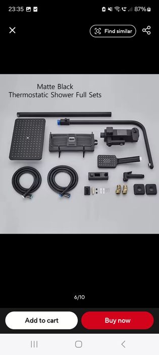 Coloana de Dus Smart, Display LED