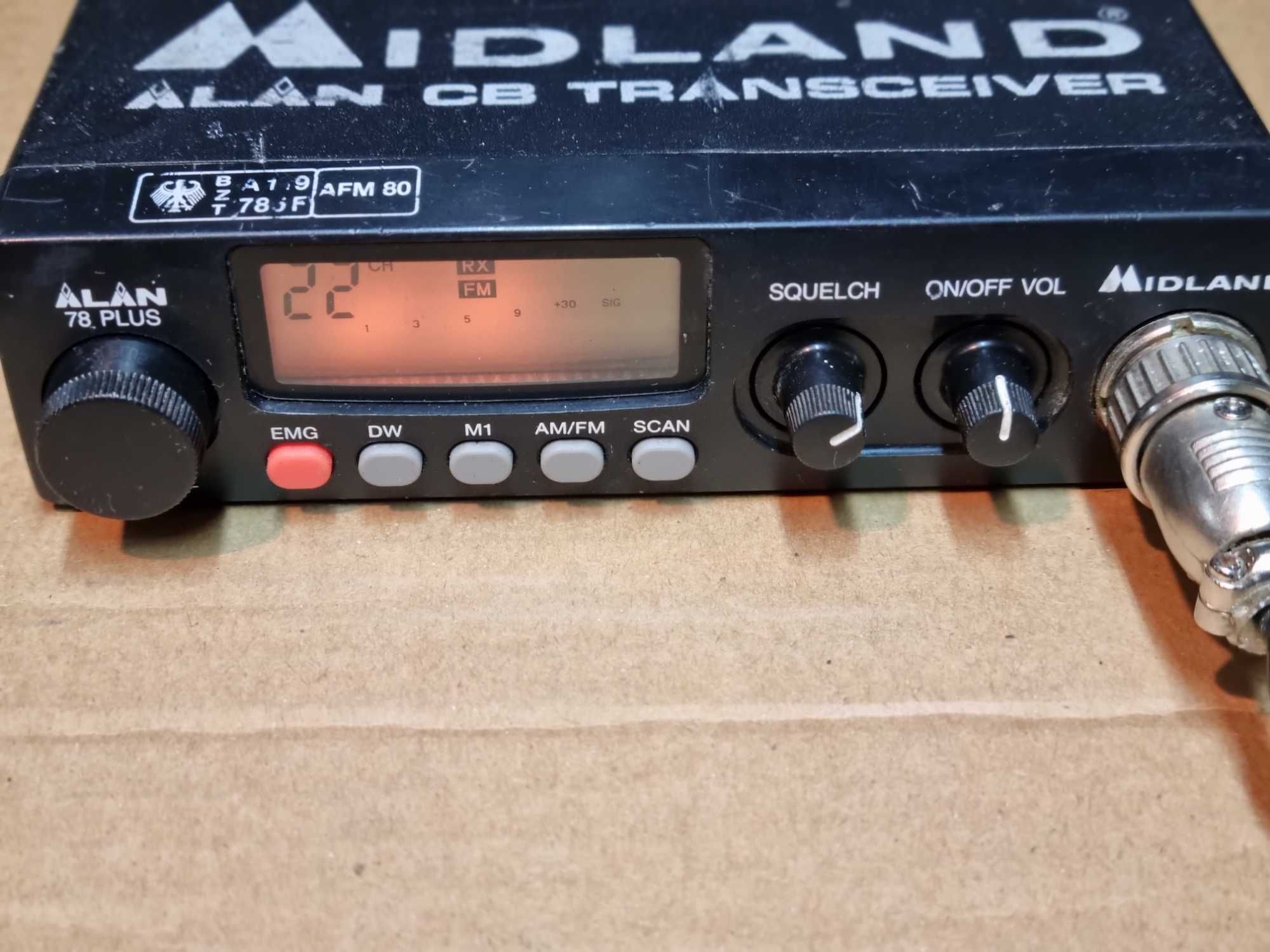 Statie radio CB Midland Alan 78 Plus Multi B