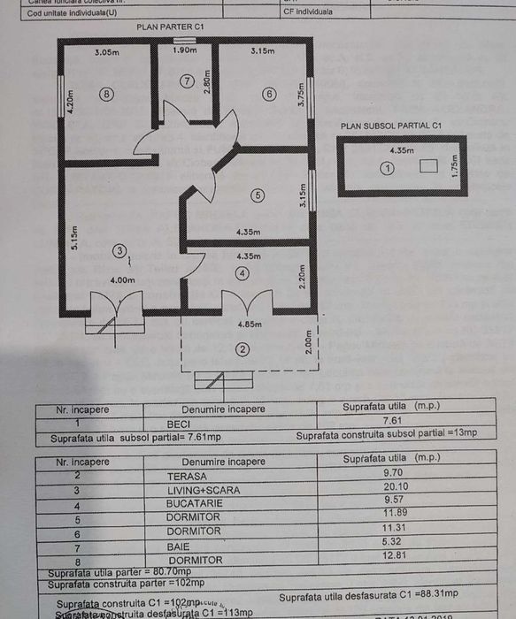 Casa de vanzare langa Bucuresti - sat Bacu, com. Joita