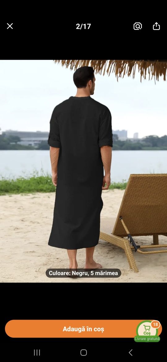 Kaftan arabesc barbati