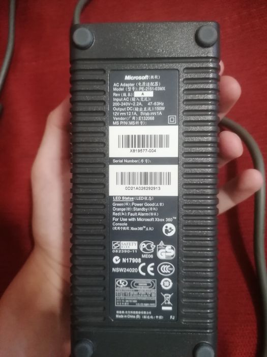 alimentator xbox360