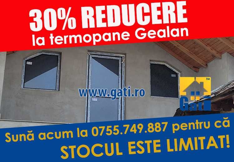 30% REDUCERE la termopane în DRAGODANA, DB. Solicită ofertă GRATUIT