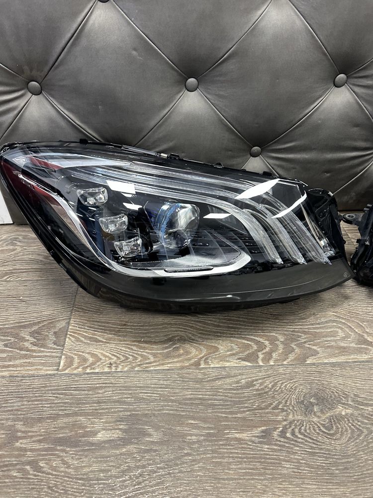 Mercedes W222 facelift фейс фар фарове ляв и десен