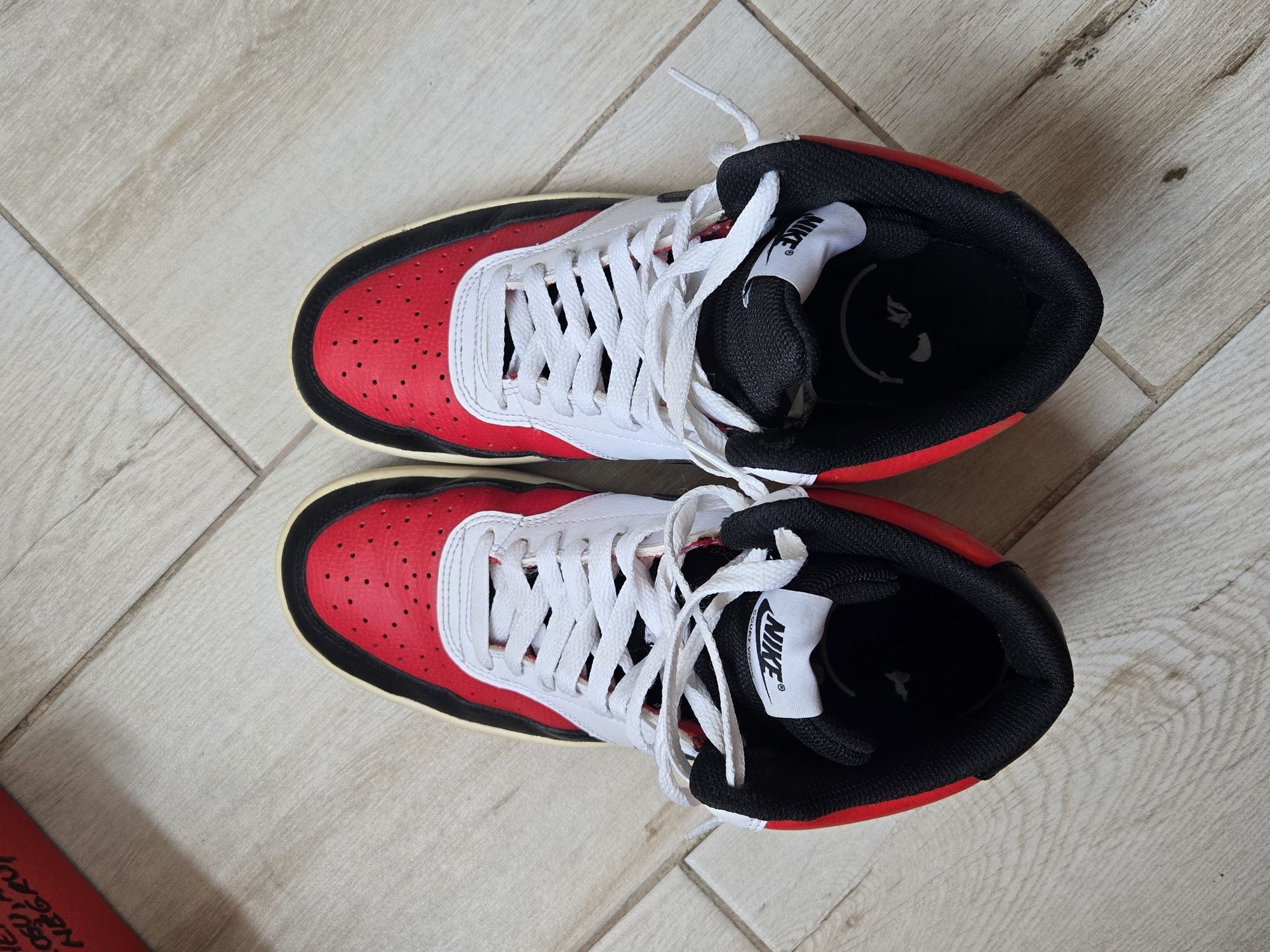 Sneakers Court Vision Mid Nba Roșu