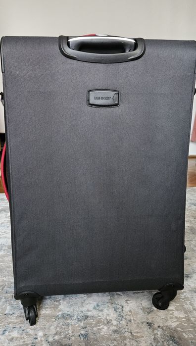 Troler Lamonza, culoare gri închis, 75cm