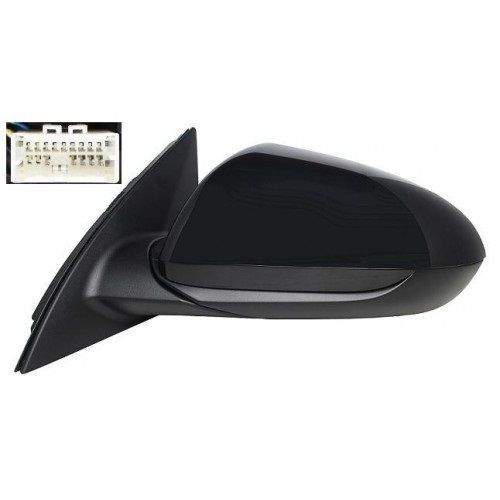 Oglinda exterioara Hyundai I30 (Pd), 12.2016-, stanga/dreapta, reglare electrica; grunduit; incalzit; sticla convexa; geam cromat; 16 gauri / 5 pini, View Max