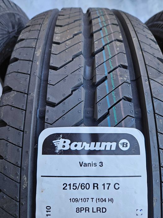 4 Нови бусови летни гуми 215/60 R17C Barum Vanis 3 109T 104H DOT3524