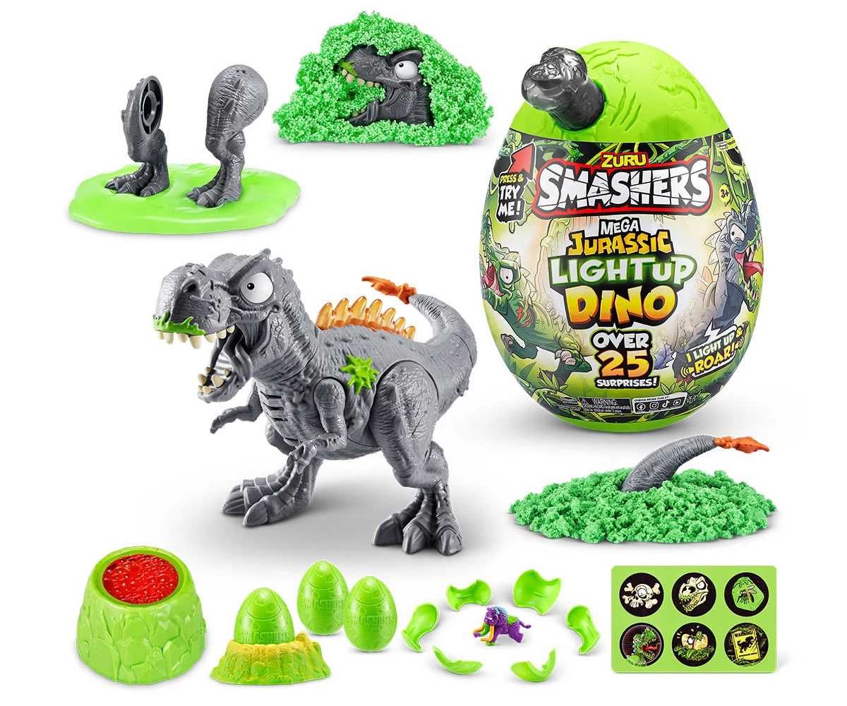 Мега динозавърско яйце - Smashers Dino Island Series 1