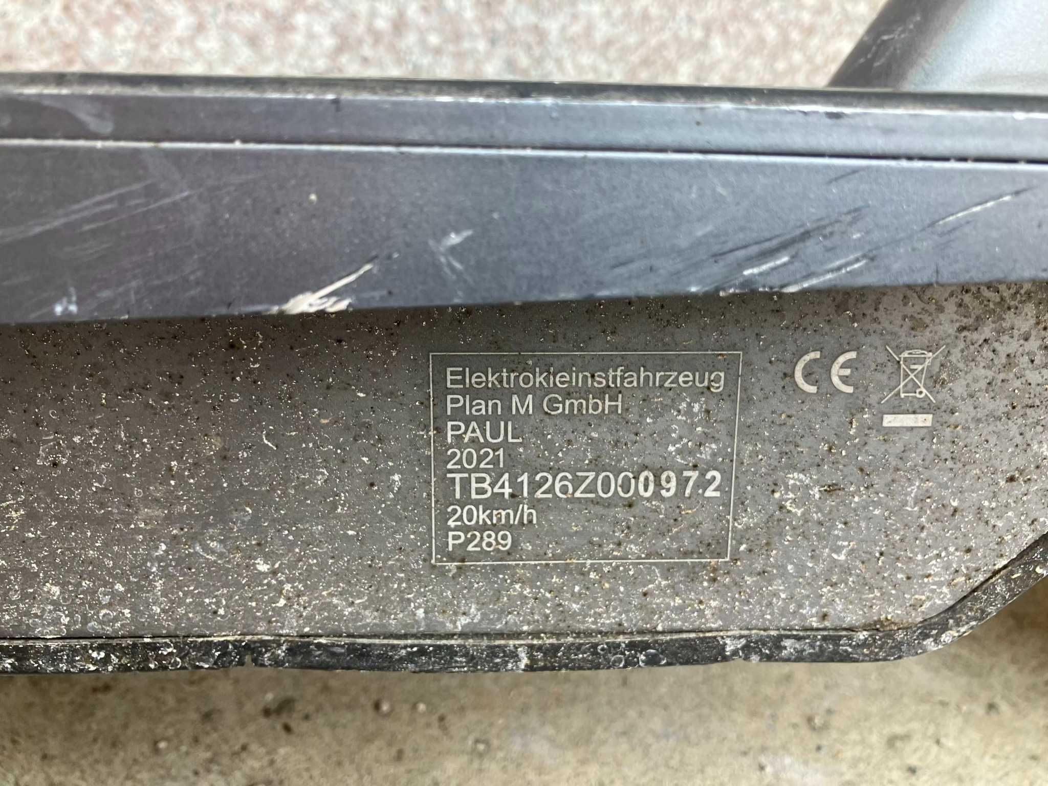 Трoтинетка Trittbrett Paul Bosch 500W. 2021г