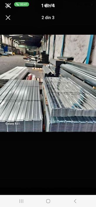 Vand Tabla Cutata Zincata Și Colorata Diferite Grosimi