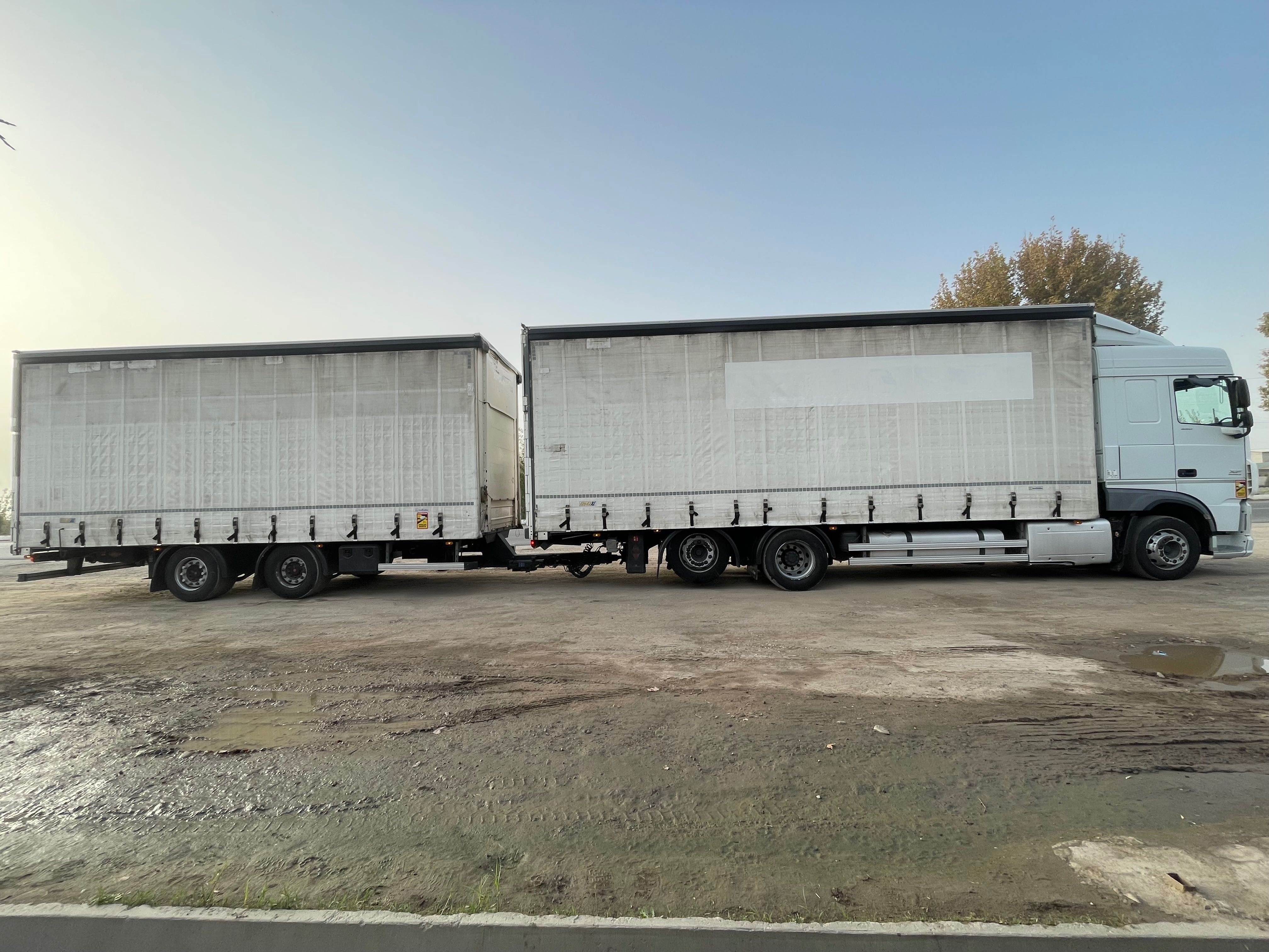 Daf xf euro 6 паравоз