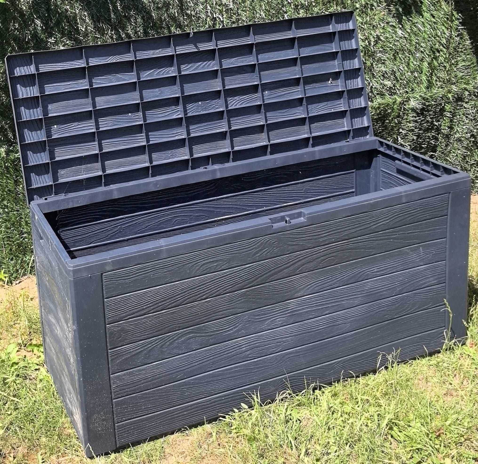 Lada depozitare gradina 280L – Antracit, rezistenta