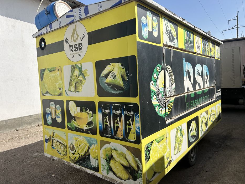 Продается фудтрак хорошем состояние 4*2