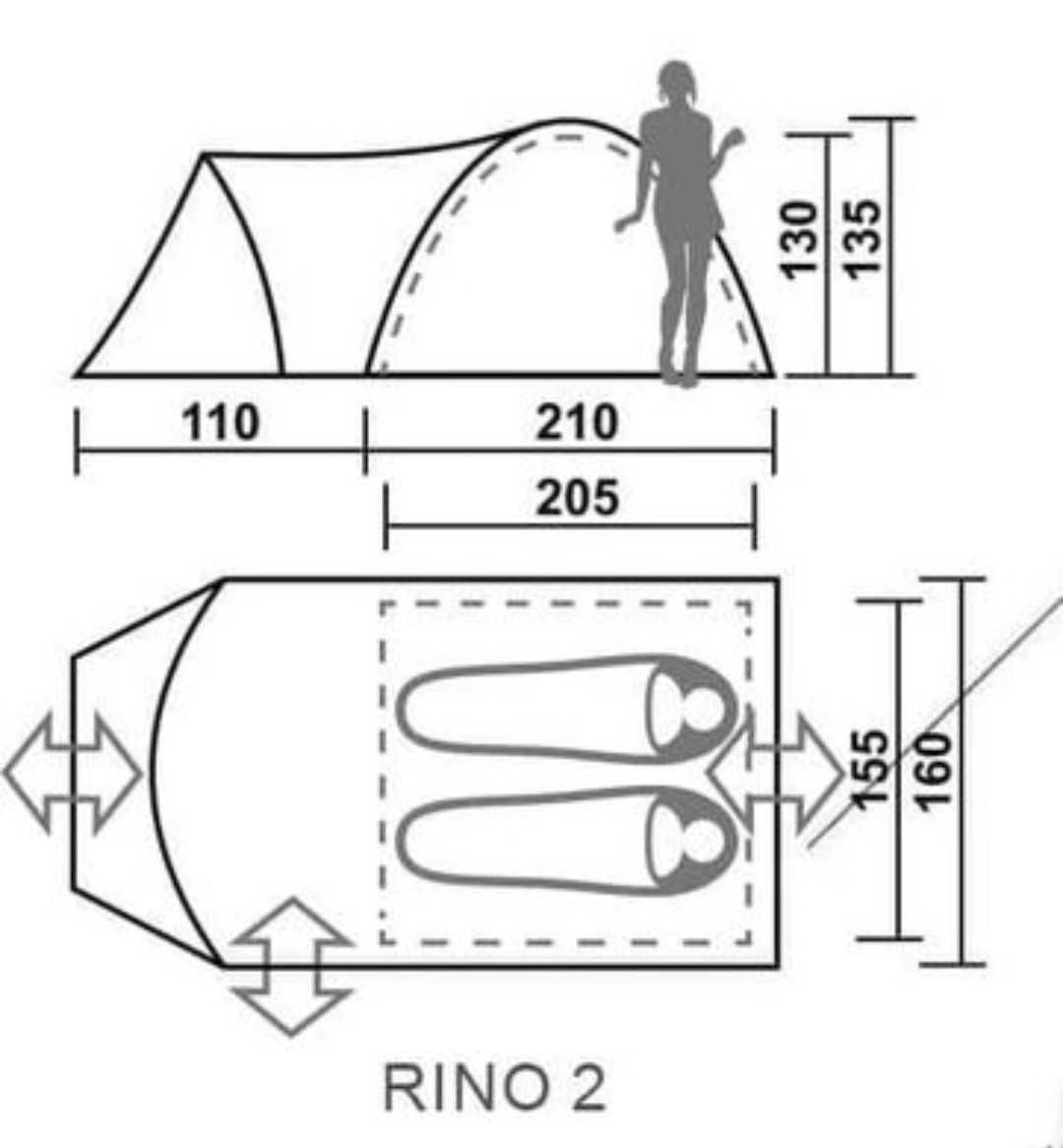 Палатка Canadian Camper RINO 2