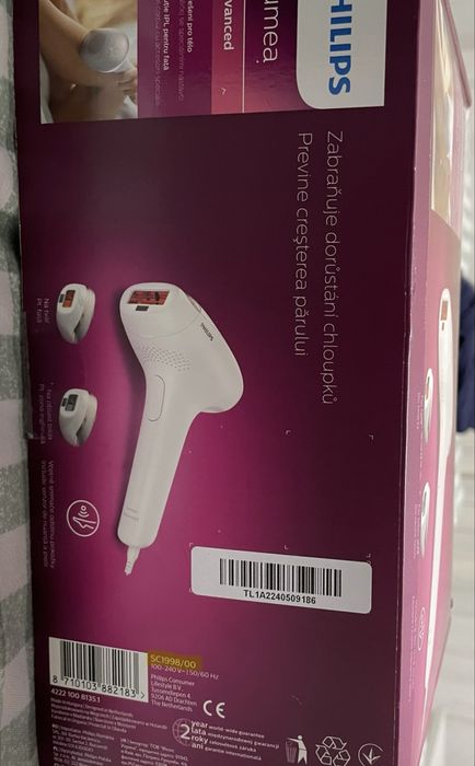 Epilator IPL Philips Lumea, model SC1998/00