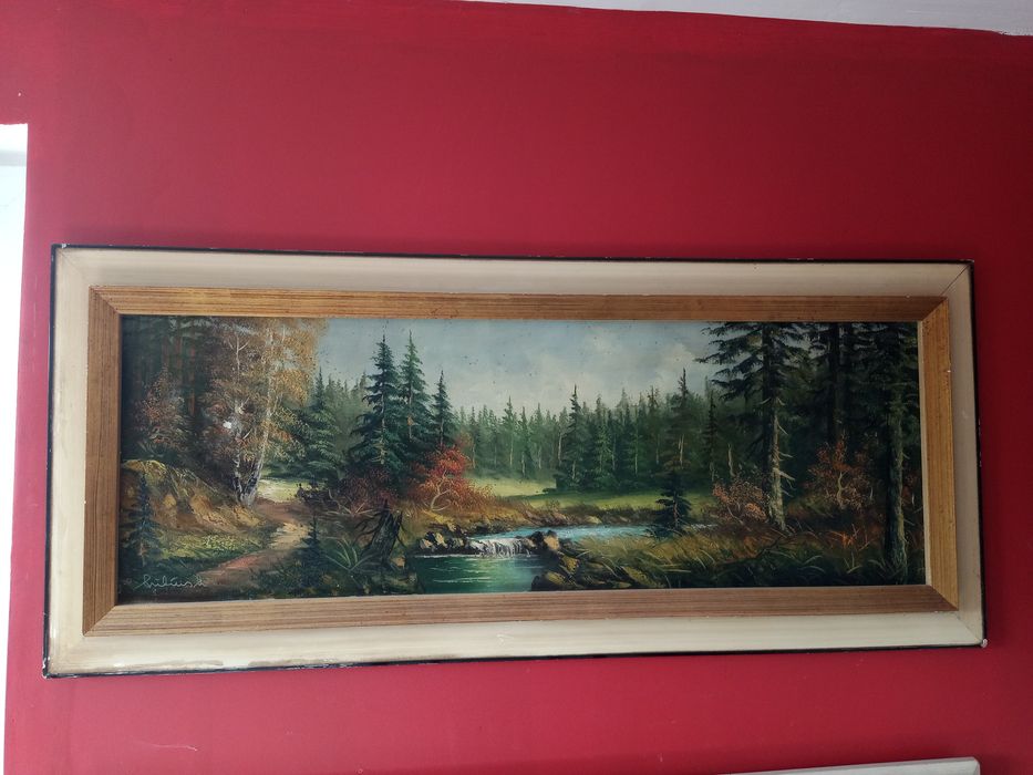 Маслени картини  с реставрирани рамки