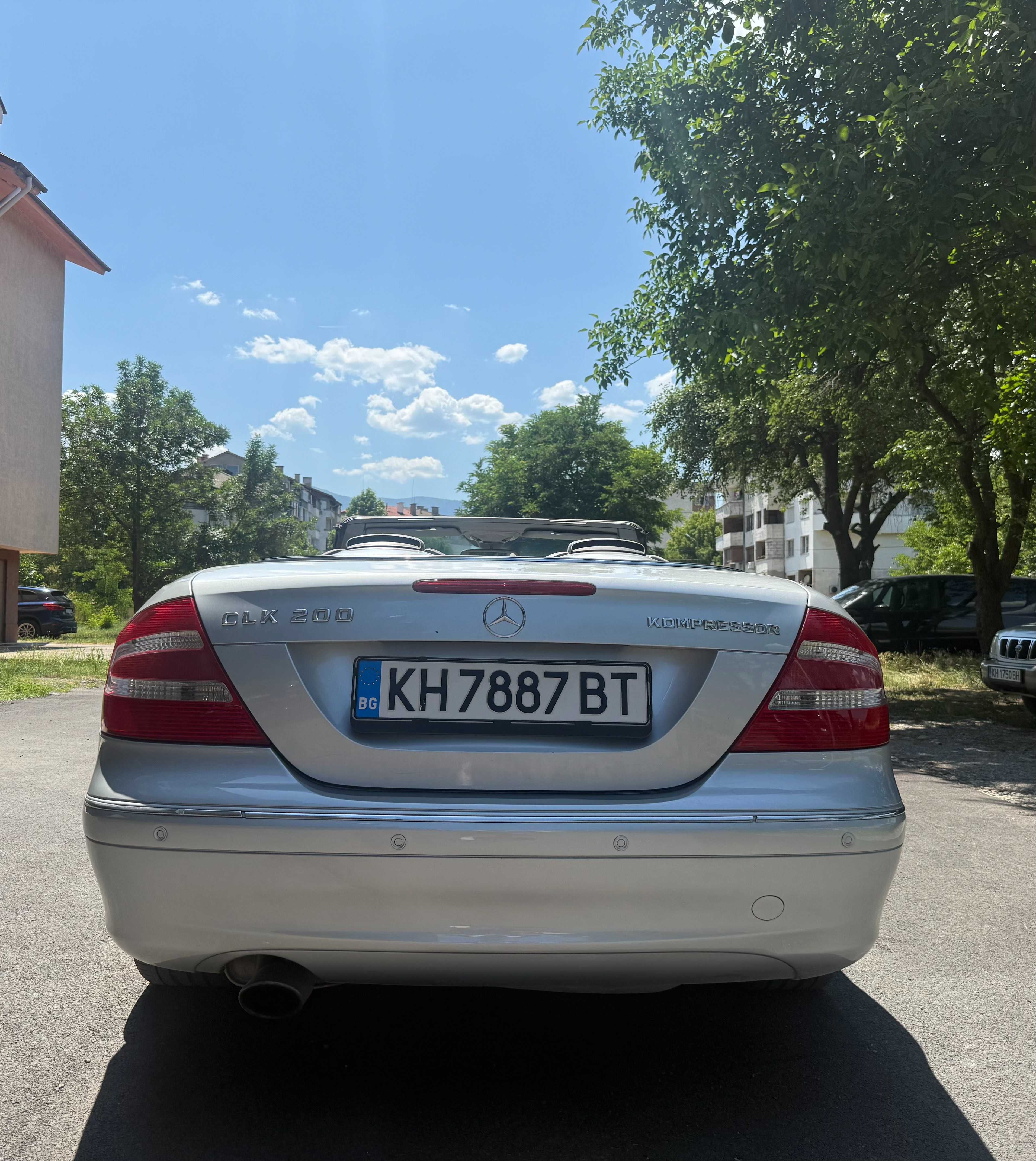 Mercedes Benz CLK 200 Kompressor Avantgarde Cabrio