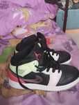 Nike Air Jordan 1 Mid Glow In The Dark Multicolor