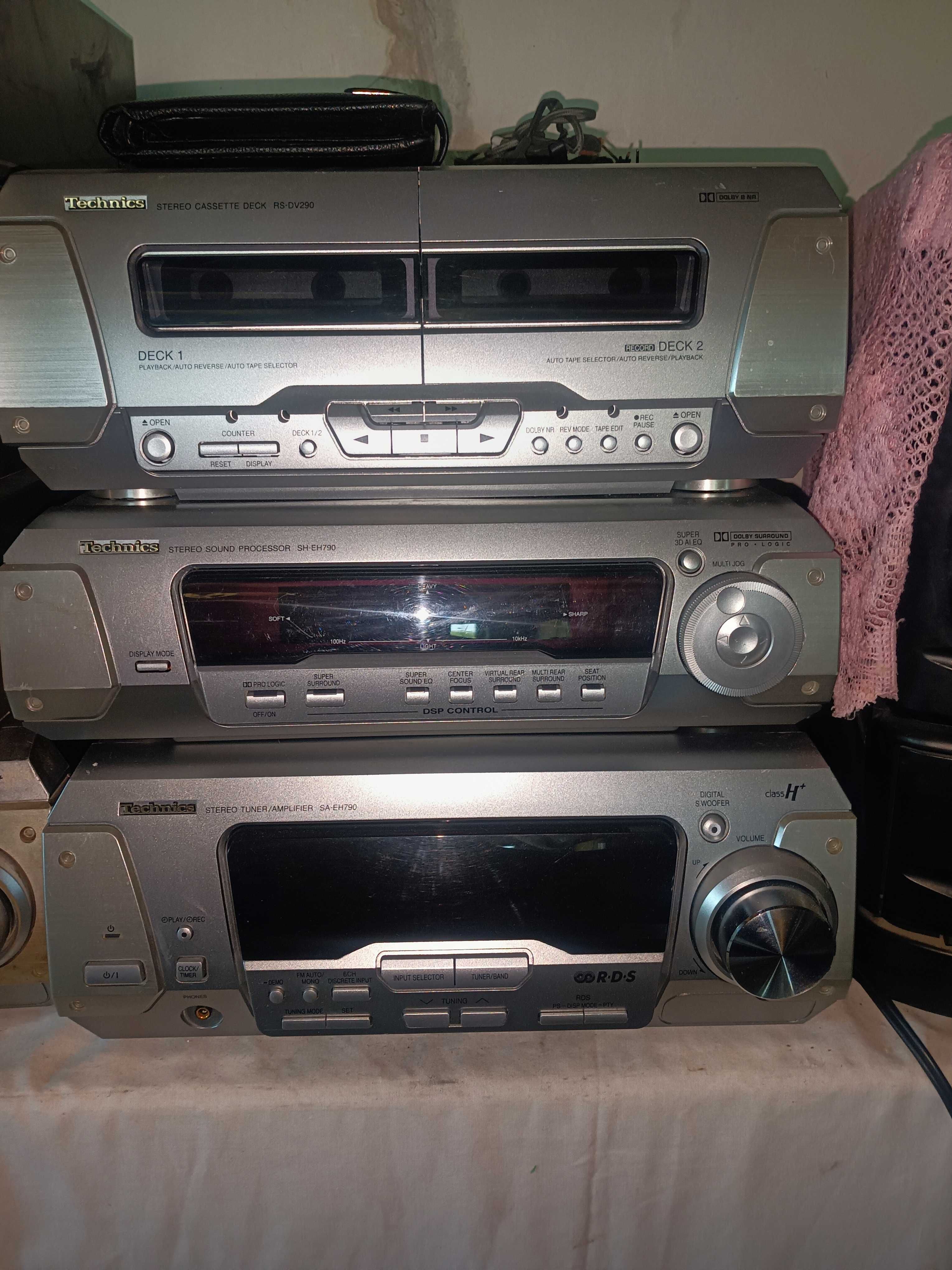 Продават се и двете уредби цена 200 лв 
Technics SH-EH790