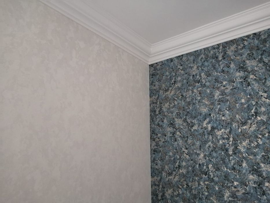 Поклейка обоев, выравнивание и покраска стен, укладка ламината и др.