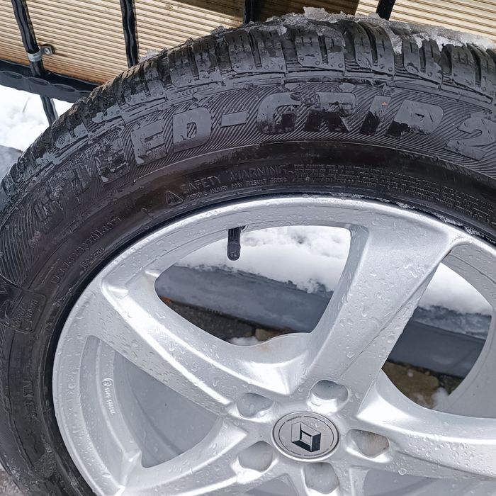Roți originale Renault Kadjar -Captur-Arkana -Duster-Quashqai r17 r17