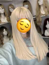 Peruca blond platinat