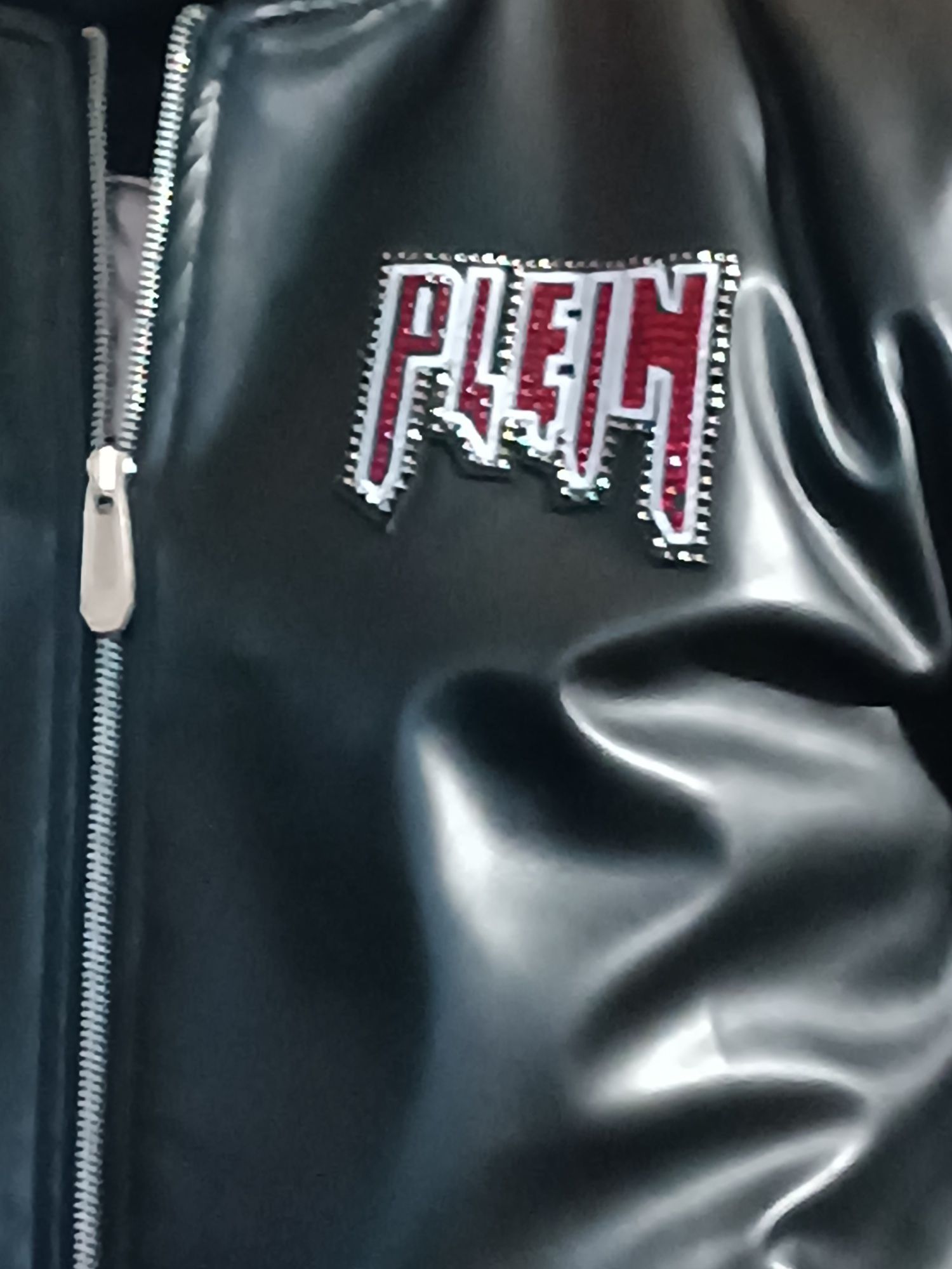 Кожено мъжко яке Philip plein