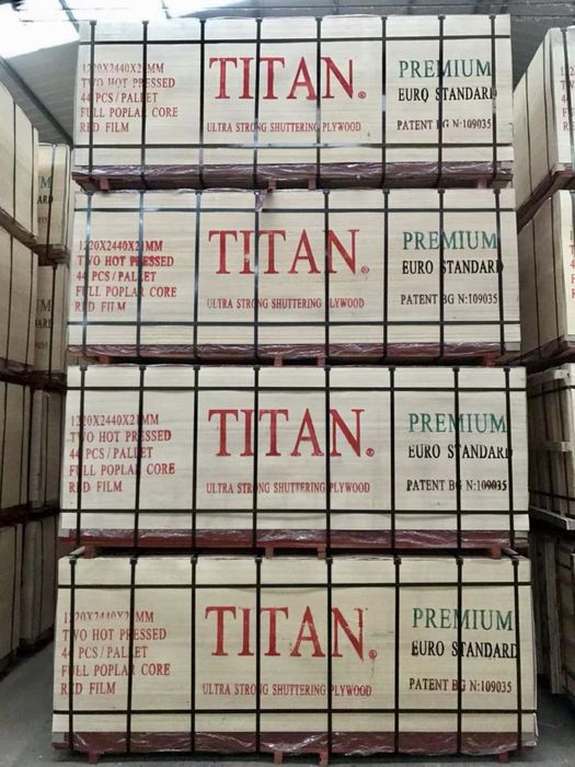 TITAN - най-висок клас кофражен шперплат