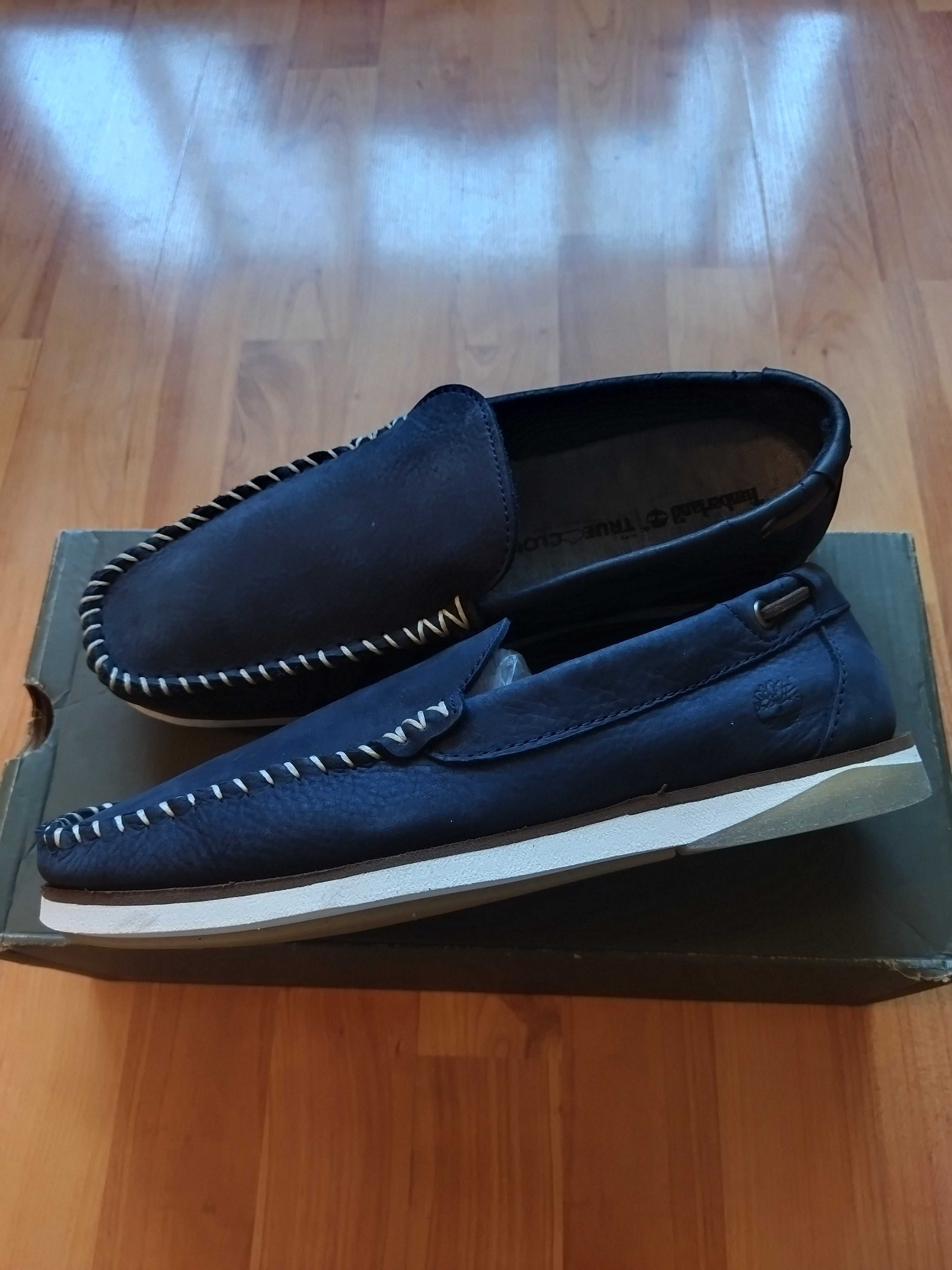 Лоферы-макасины Timberland (США),нубук,оригинал,новые,р-р 40