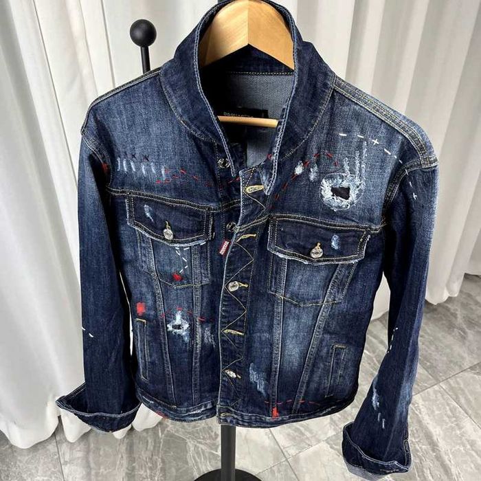 Geaca blugi Dsquared2 Model 2025 PREMIUM LIVRARE GRATUITA