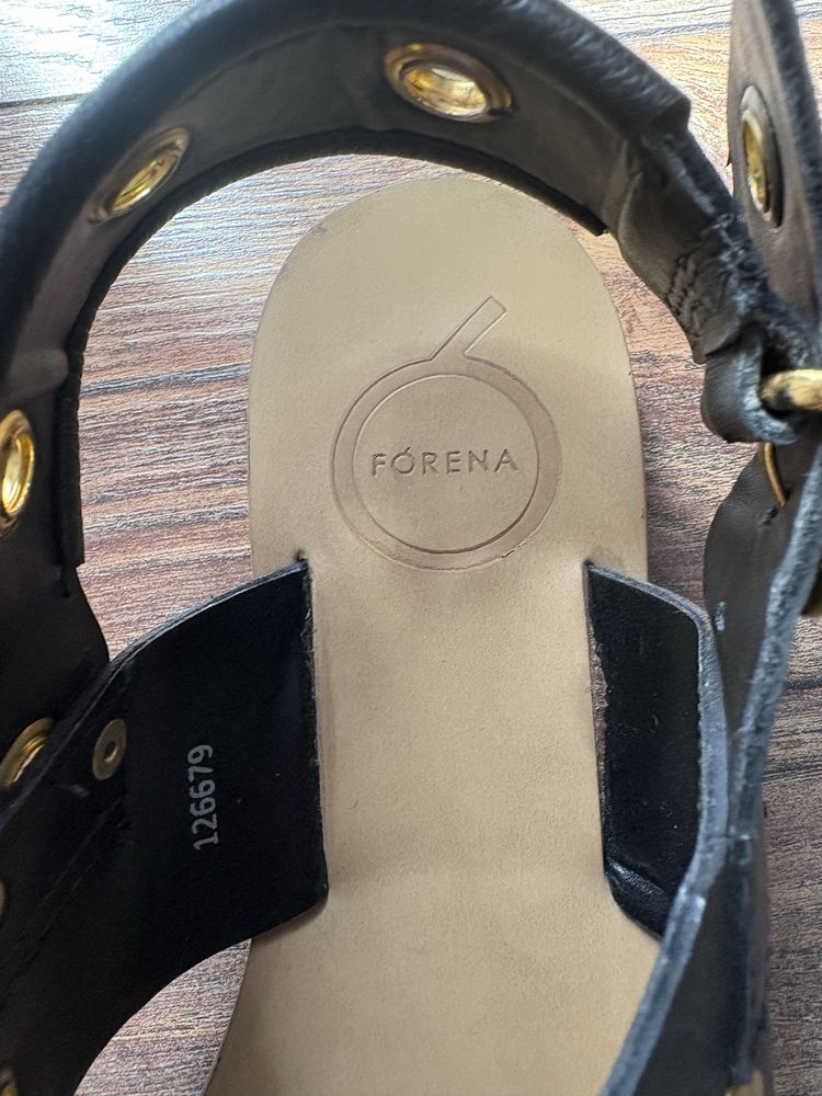 Черни сандали Fórena