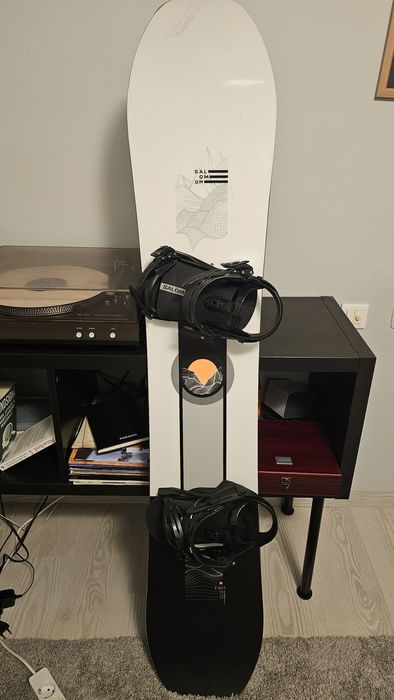 Placa snowboard Salomon sight 156 + pegaturi rhythm
