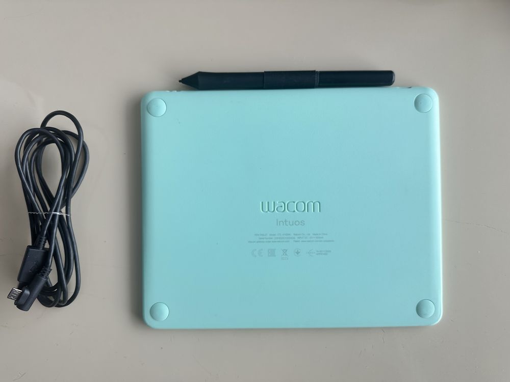 Wacom - Intuos S Bluetooth Tableta Grafica, Pistachio