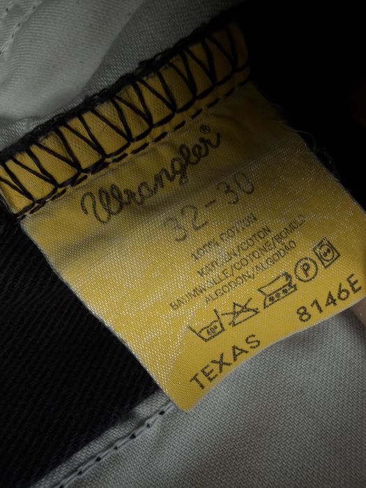 Blugi WRANGLER Texas 00s Negru Barbati | Marime 32 x 30 (Talie 80 cm)