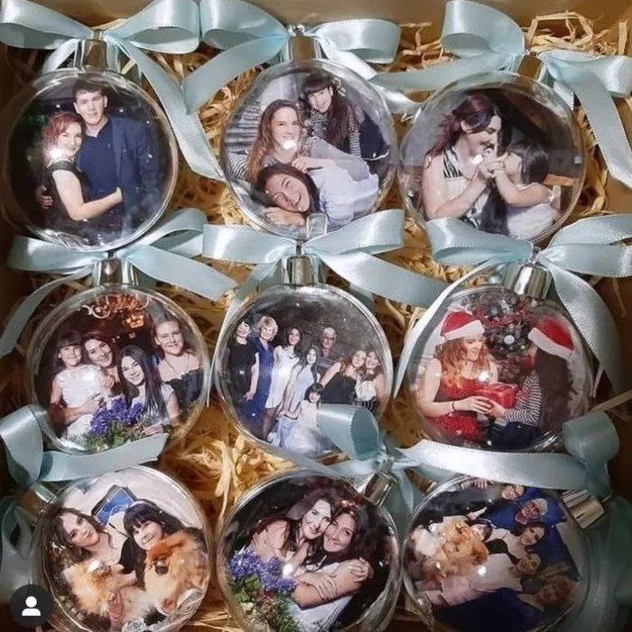 Новогодние подарки Шары с фото/логотипом. Лучший подарок к новому году