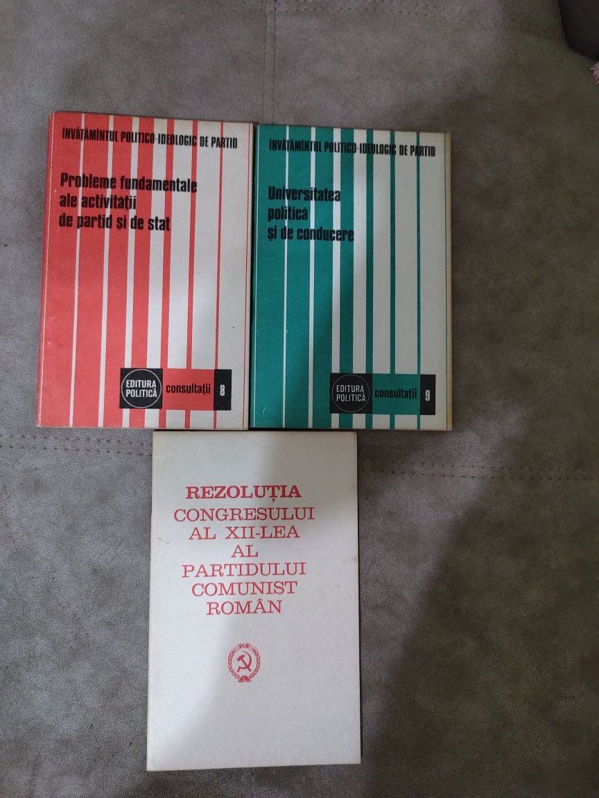 Cărți rare din epoca constructivă a Republicii Romania