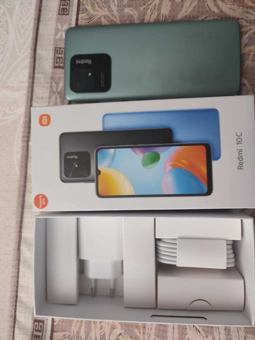 НОВ Xiaomi Redmi 10 C 4GB Mint Green 128 GB