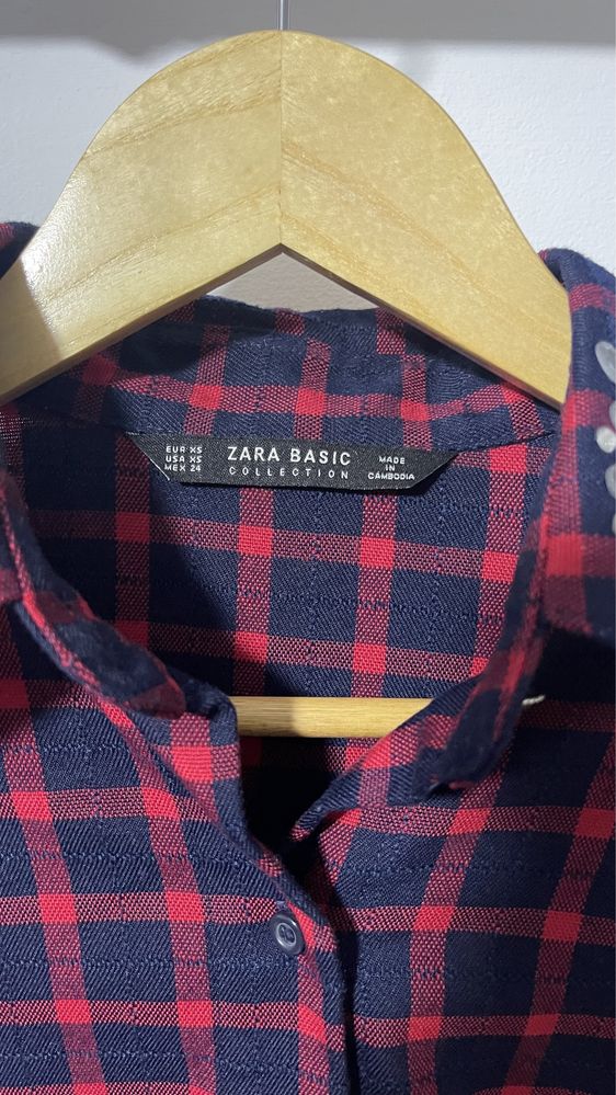 Camasa patratele Zara