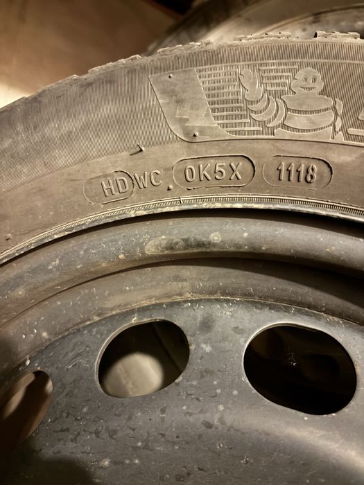 Зимни гуми с джанти 205/55/R16 Michelin 5x112