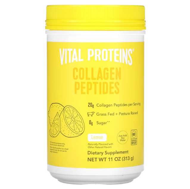 Лимонный коллаген 313 гр Vital Proteins из Америки