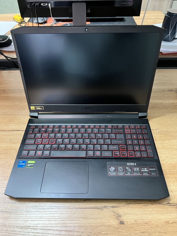 Почти новый! Acer Nirto 5 i5-11400H GTX1650 4Gb ОЗУ 16Gb SSD M2 512Gb