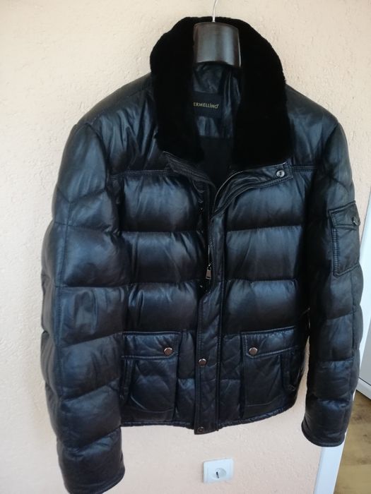Geaca piele bărbati Ermelio M