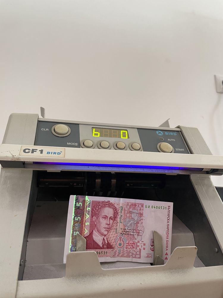 Банкнотоброячна машина /BIRD BC 129 3D/ Машина за броене на пари